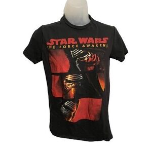 Star Wars The Force Awakens Small Black T-Shirt